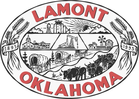 Lamont, Oklahoma, established 1893 — town seal
